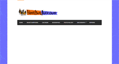 Desktop Screenshot of hamiltonjazz.com